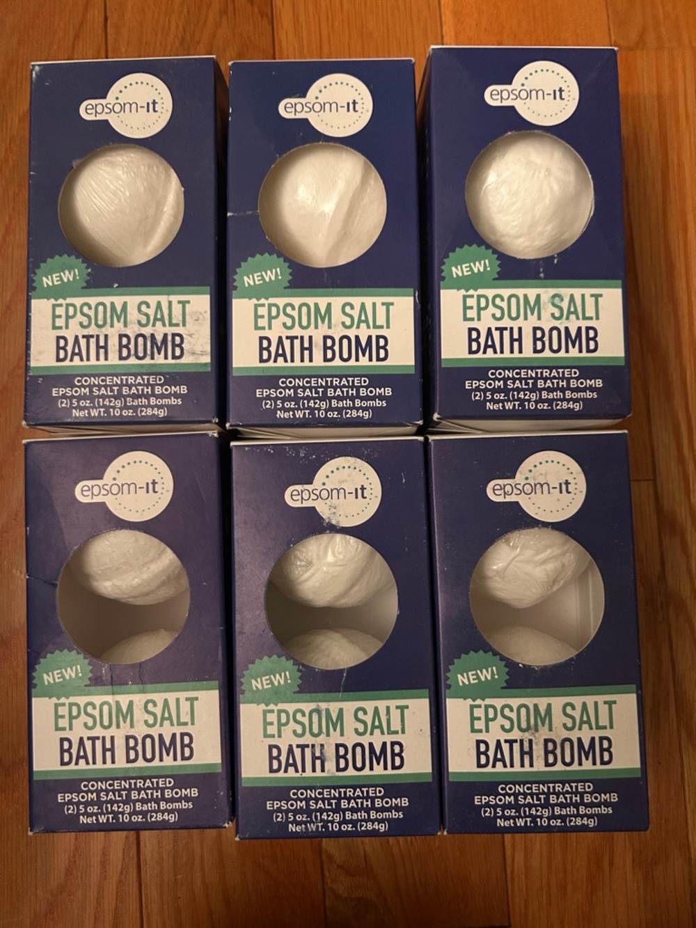 Epsom Salt Bath Bomb bundle Soothing Relaxation